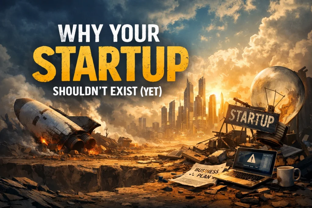Why Your Startup Shouldn’t Exist (Yet)
